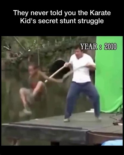 The Histologian on Instagram: "They never told you the Karate Kid's secret stunt struggle, where a legendary martial artist was pushed to the limit. During filming of *The Karate Kid*, Jackie Chan attempted a difficult stunt, prompting Will Smith, who produced the movie, to tell him "You're going to do this, Jackie. You have to show them that the master is still the master." This exchange highlighted Will Smith's respect for Jackie Chan's status in martial arts and filmmaking. What do you think 