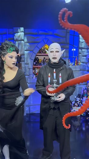 Svengoolie ® on Instagram: "Grab your harpoons and prepare for Sharktopus this Saturday on House of Svengoolie at 10:30P | 9:30C, immediately following Brides of Dracula! 🦈🐙🩸 #svengoolie #metv #svensquad #sharktopus #horror #horrormovies #harpoon #dieyoubeast #shark #octopus #badmovies"