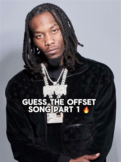Guess The Offset Song Part 1 🔥 #shorts #offset #ye #rap #kanyewest #themoviefan