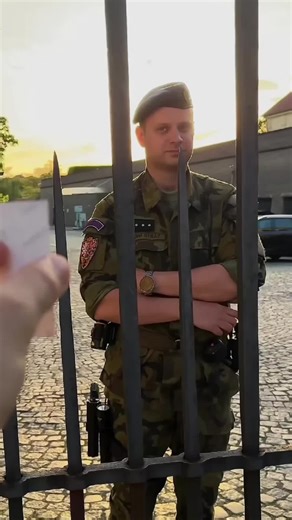 The Handsome Prague Castle Guard: A Street Photography Journey