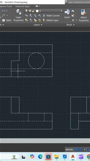 Orthographic Projection Autocad Drawing/Autocad Tutorial/2d Drawing/Autocad and Solidwork Design