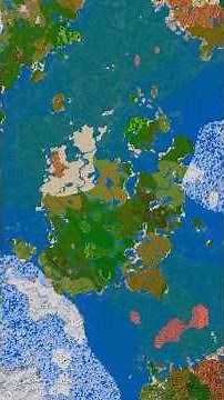 Minecraft Continent Island EVERY STRUCTURE!