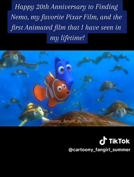 Celebra el 20 aniversario de Finding Nemo