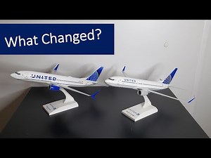 United Airlines | Unboxing Skymarks Boeing 737-800 | Scale 1:130