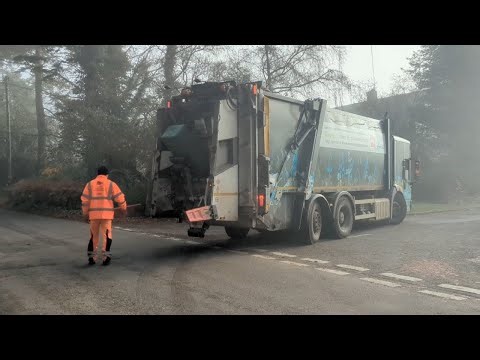 Econic With Faun Variopress Body Collecting Recycling In South Oxfordshire!
