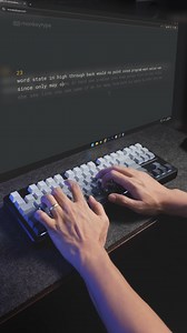 20K views · 267 reactions |  TYPING 137 wpm with the EWEADN X87 Huano Arctic Switch wireless mechanical keyboard. oh, did i mention that it has a battery capacity of 10,000 mAh? 勞 is this the perfect keyboard for freelancers and creatives? 樂 #duekneel #EWEADN #EWEADNX87 #EWEADNKEYBOARD #ASMR #typingchallenge | duekneel | Facebook
