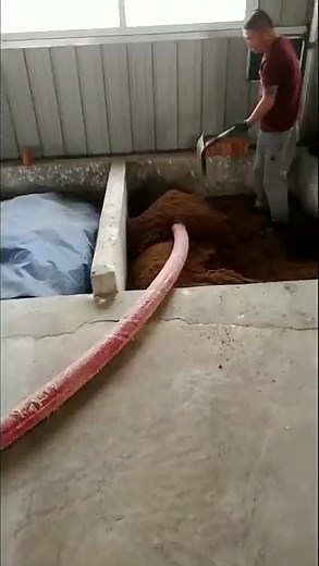 Flexible grain suction machine for distiller's grains #grain