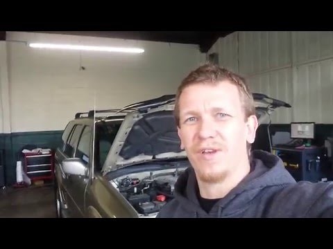Infiniti QX4 emissions: EVAP canister and purge valve location (Pathfinder, Terrano)