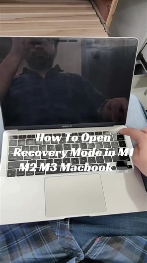 How To Open Recovery Mode in M1 M2 M3 Macbook 💻 #howto #macbook #tipsandtricks #techtok