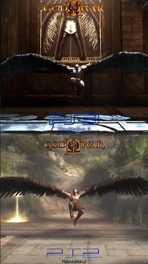 gow 2 vs gow 3 Icarus Wings - comparison #dmc #games #gowragnarok