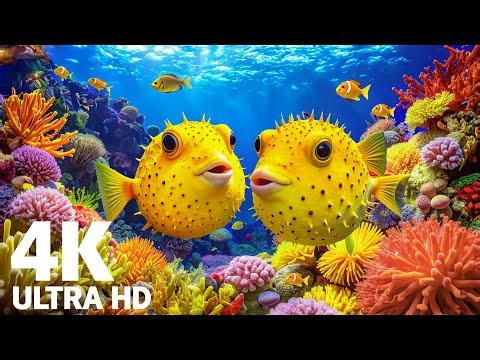 Amazing 4K Ocean Adventure - Explore Ocean Life and Tropical Fish with Relaxing Music #3