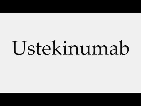 How to Pronounce Ustekinumab