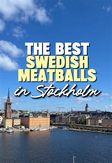 I ate Swedish meatballs for 5 days straight in Stockholm… and finally found the best Swedish meatballs at Sturehof 🇸🇪🥹✨ The meatball mission is officially complete. 🧆🏆 Was completely blown away by how good these meatballs were! So much so, I came here 3x!! These are the BEST meatballs in Stockholm (according to me ☺️). They’re not on the menu, so make sure you ask for them! 😋 #stockholm #sweden #bestrestaurants #swedishmeatballs #sturehof