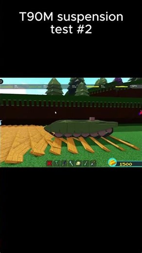 T90M suspension test #roblox #babft #gaming #warthunder #shorts #shortvideo