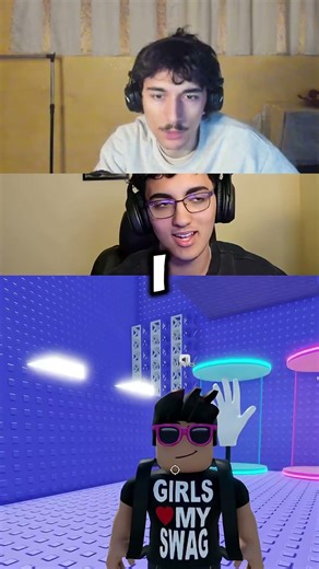 roblox, but if i touch gray the game switches 😂 #