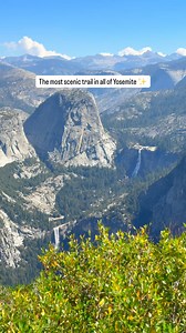 The Panorama Trail lives up to its name – jaw-dropping views of Half Dome, waterfalls, and Yosemite Valley all in one epic hike. 😍 Have you hiked one of Yosemite’s most scenic trails yet? . . . . . #yosemitenationalpark #yosemite #yosemitevalley #vernalfalls #nevadafalls #halfdome | April and Vikas