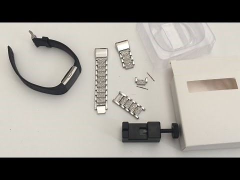 How to change the Size of the VIWO Fitbit Charge 2 Metal Band from Large to your perfect hand size