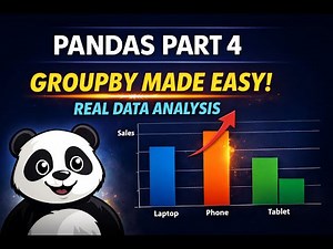 Pandas Part 4 | GroupBy & Data Analysis in Python | Beginner Friendly 📊🐼
