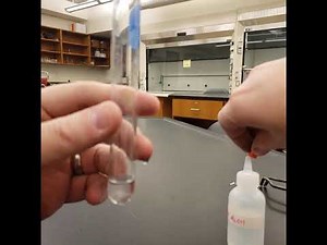 LR6-Zinc Acetate and dilute Sodium Hydroxide