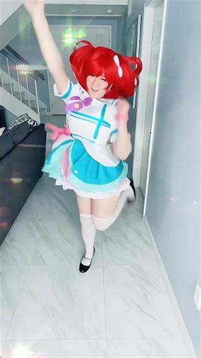 Drop Pop Candy 🍭 #rubykurosawa #anime #cosplaydance
