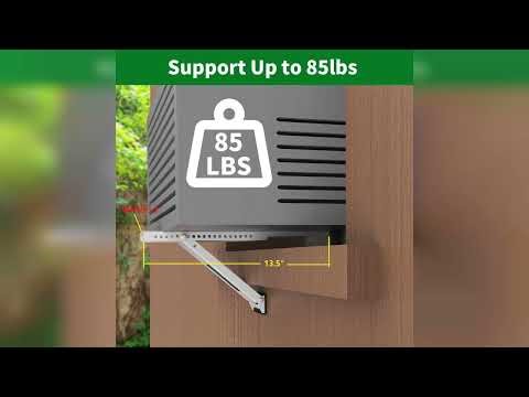 Review: Window Air Conditioner Support Bracket , Window AC Bracket Light Duty Universal AC Sup...