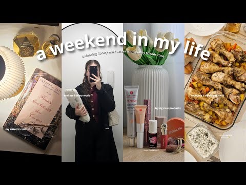 A weekend in my life | attending my certification ceremony, more library work & hosting lunch