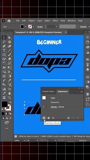 How to Create Outline in Adobe Illustrator.