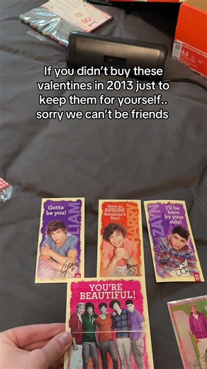 Nostalgic One Direction Valentines from 2013