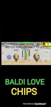 Baldi love chips baldi's basics android gameplay