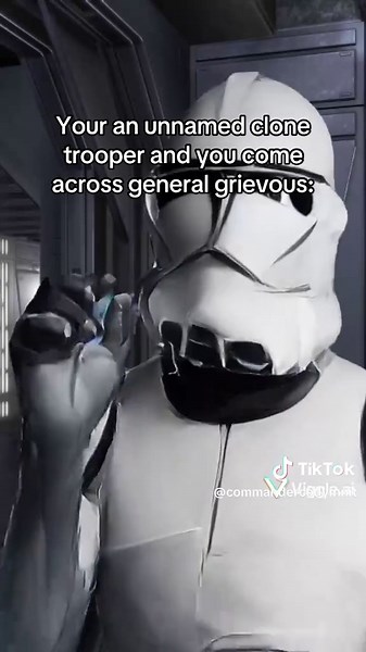 Encounter with General Grievous: A Clone Trooper's Tale