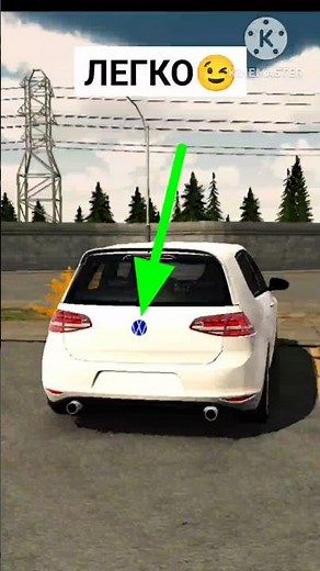 HOW TO MAKE A REALISTIC Logo in Car Parking Multiplayer, Volkswagen 🚘 #carparkingmultiplayer