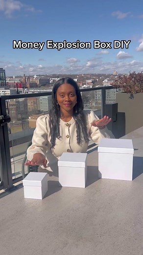 DIY money explosion box tutorial • I used 3 different sized boxes, foam tape, money holders, and decorated it with sticker cardstock. . . . #satisyfing #cricut #cricutASMR #cricutmaker #explore #satisyfing #trend #diy #tiktokcrafter #asmrcommunity #asmrsounds #oddlysatisfying #crafttutorial #satisfyingvideos #asmrvideo #relax #explorepage #asmrrelax #satisfyingvideo #relaxing #cricutmaker #cricutjoy #htv #fyp #fypcrafts #fypcrafters #craftersoftiktok