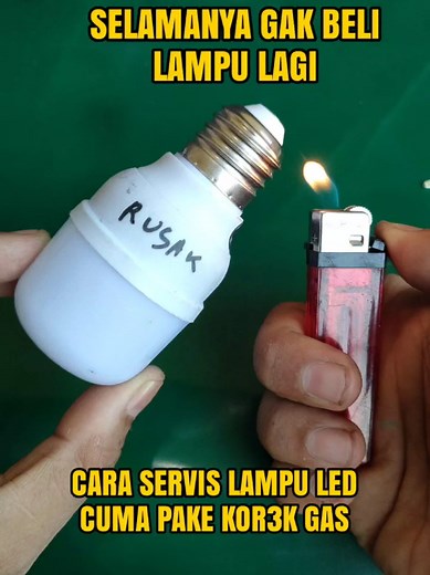 Cara Memperbaiki Lampu LED Rusak dengan Mudah