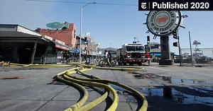 Fire at San Francisco’s Pier 45 Destroys a Quarter of Its Warehouses