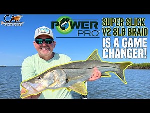 Power Pro Super Slick V2 8lb Braid is Changing the Inshore Game! | Flats Class YouTube