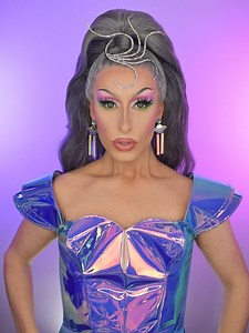 17K views · 791 reactions | Sewing A Holographic Dress Sewn on my @Singer Sewing Heavy Duty Machine. Thread / Zipper from @SpotlightHair by moi / styled using @got2b Glued Hairspray #dragqueen #victoriamykles #holographic #armour #dress #sew #sewing #howto #fashion #dress #gay #pride #lgbt #gaytiktok #dragqueens #dragqueensoftiktok #dragqueencostume #australia #diy | Victoria Mykles Queen | Facebook