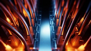 Close-up View Modern Internet Network Switch Stock Footage Video (100% Royalty-free) 1047311680 | Shutterstock