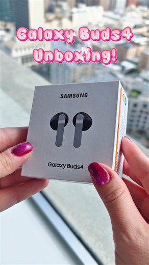 Unboxing Samsung Galaxy Buds4 ‪@SamsungUS‬