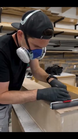 I tried contact cement for the first time!