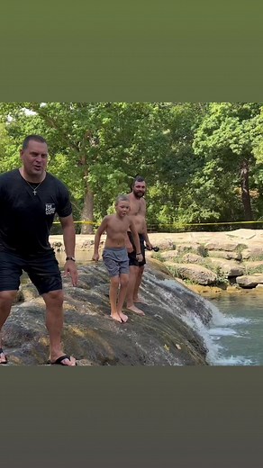 72K views · 1.5K reactions | Just some waterfall jumping with Arms Family Homestead. #waterfall #nature #Waterfall #ilovemyjob | Greg Wittstock the Pond Guy | Facebook