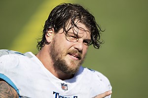 "The dude's got a cement head" - Taylor Lewan reveals who he thinks is the hardest hitting defender in the NFL