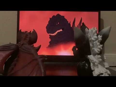 SpaceGodzilla and Destoroyah react to Godzilla In Hell (Animated) Part 1