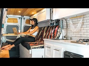 How to Convert a Van Into an Off-Grid Camper In 30 Days | Eamon & Bec