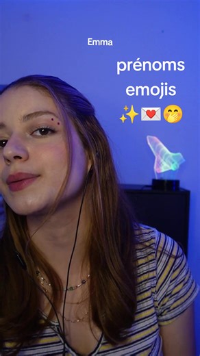 SPARKLY ASMR ✨ (@sparklyasmr) - 🤭 j'en ai mis pleins !(live ce soir) #asmr #asmrfr #relaxant #prenoms