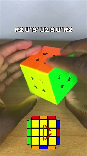 3/3 ways I do the Ua Perm algorithm. #rubikscube