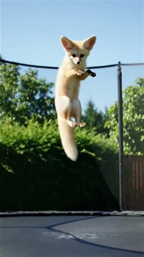 Fox Tries a Trampoline But the Bounce Goes Wrong! | Funny Cartoon Short by Ease Loop