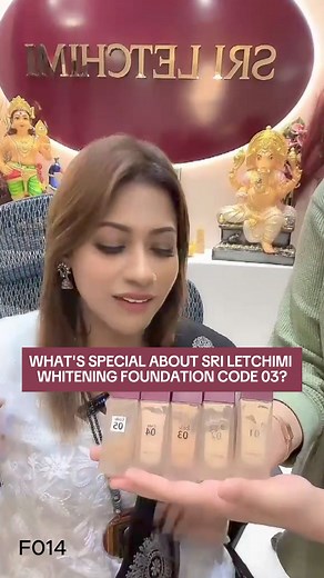 Looking for the perfect natural tone? Discover why Sri Letchimi Whitening Foundation Code 03 is the top choice for natural tone lovers! #sriletchimi #sriletchimiwhiteningfoundation #sriletchimi1001entrepreneur #sriletchimifranchise #sriletchimiaffiliate #sriletchimikiosk | Golden Shine HQ