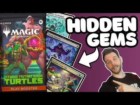 Don't Overlook These Teenage Mutant Ninja Turtle Cards! | The Best Commons & Uncommons from the Set