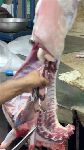 Mutton Processing | Meat Cutting | How to Butcher #trending #goat Food