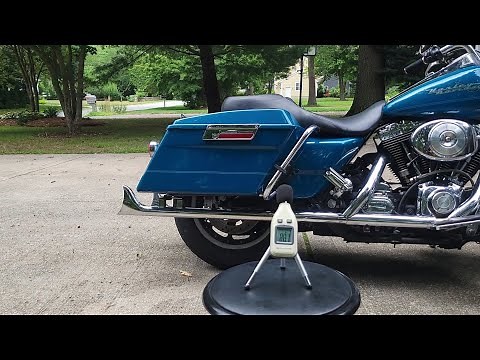 DIY Baffled Fishtail Exhaust Results For Harley Touring (Road King)